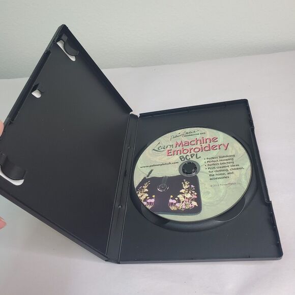 Learn Machine Embroidery: Made Easy With Marta Alto DVD Ex Library 2012 UNTESTED - Picture 3 of 8